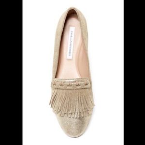 Diane von Furstenberg Alderny Fringe Flat